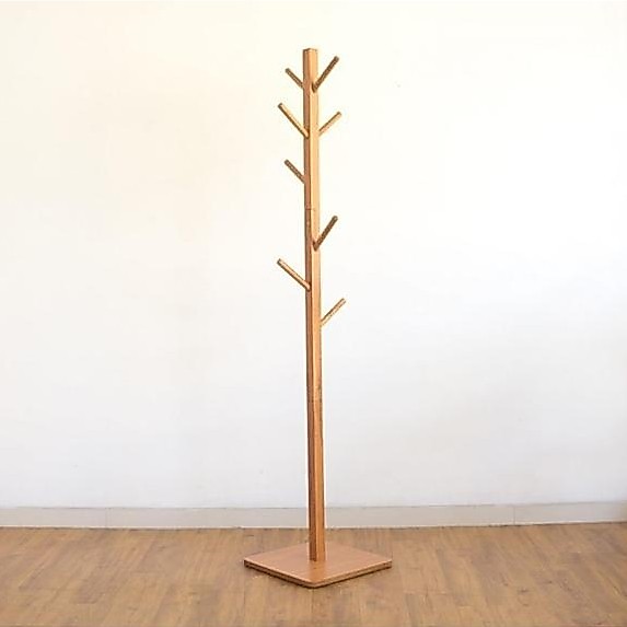 standing hanger kayu gantungan baju gantungan helm