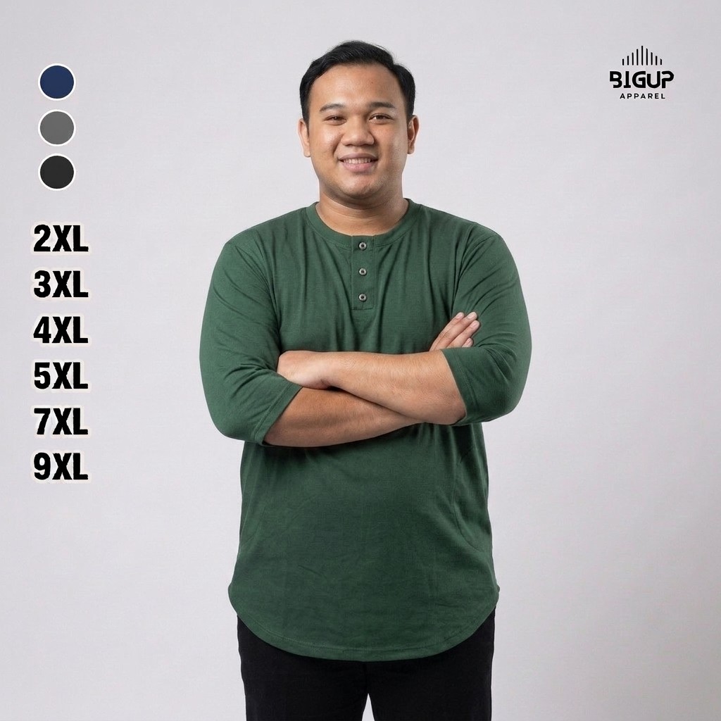 Terbaru Dmb Baju Koko Kurta Ishak Jumbo Kaos Kurta Oversize Pria