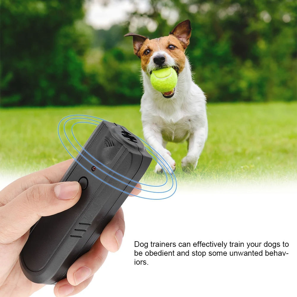 Ultrasonic Dog Repeller Anti Barking Training Anjing