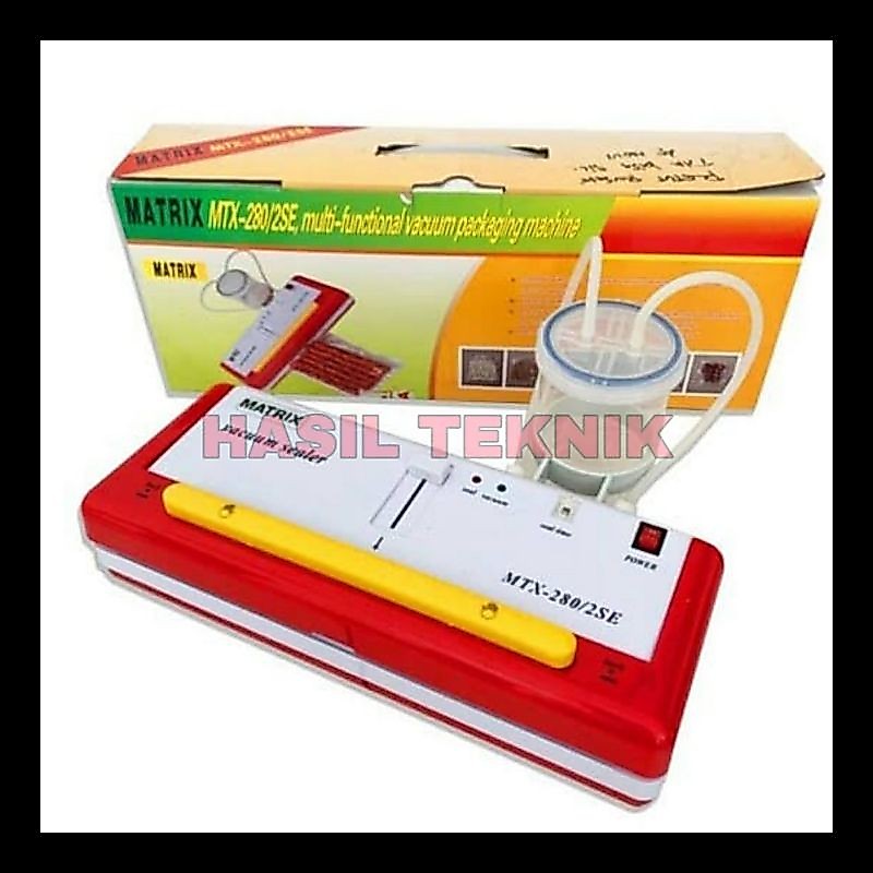 Vacuum sealer basah kering bisa untuk semua plastik Matrix MTX 280