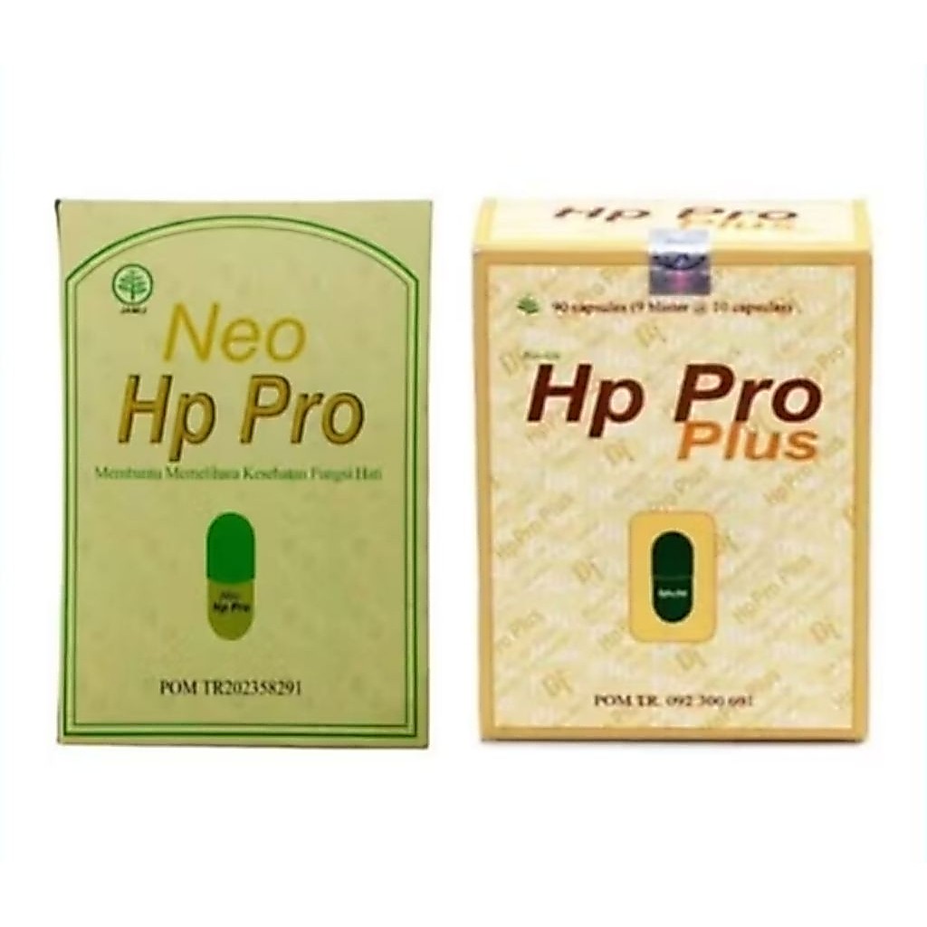 Neo HP Pro - Hp Pro Plus isi 10 Kapsul Memelihara Kesehatan Fungsi Hati - Obat Liver per strip