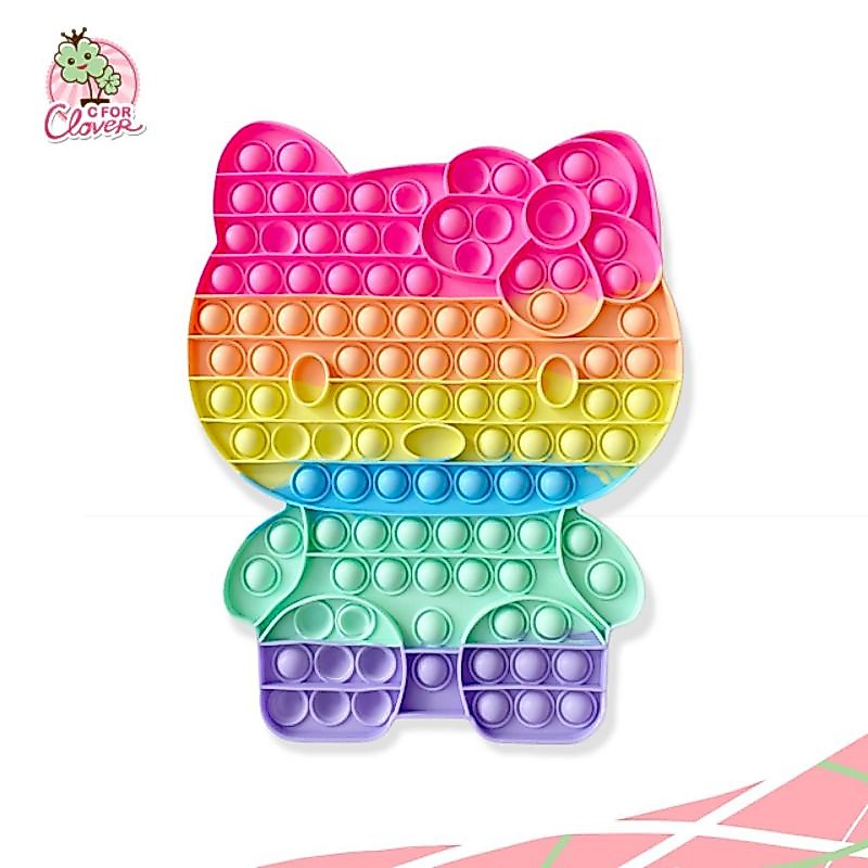 POP IT JUMBO XXL PASTEL SITTING HELLO KITTY / mainan anak popit
