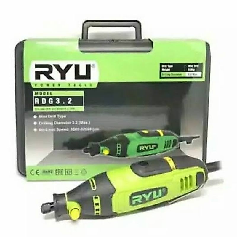 MINI DIE GRINDER RYU RDG 3.2 MINI GRINDER MINI DRILL GRINDER RYU RDG