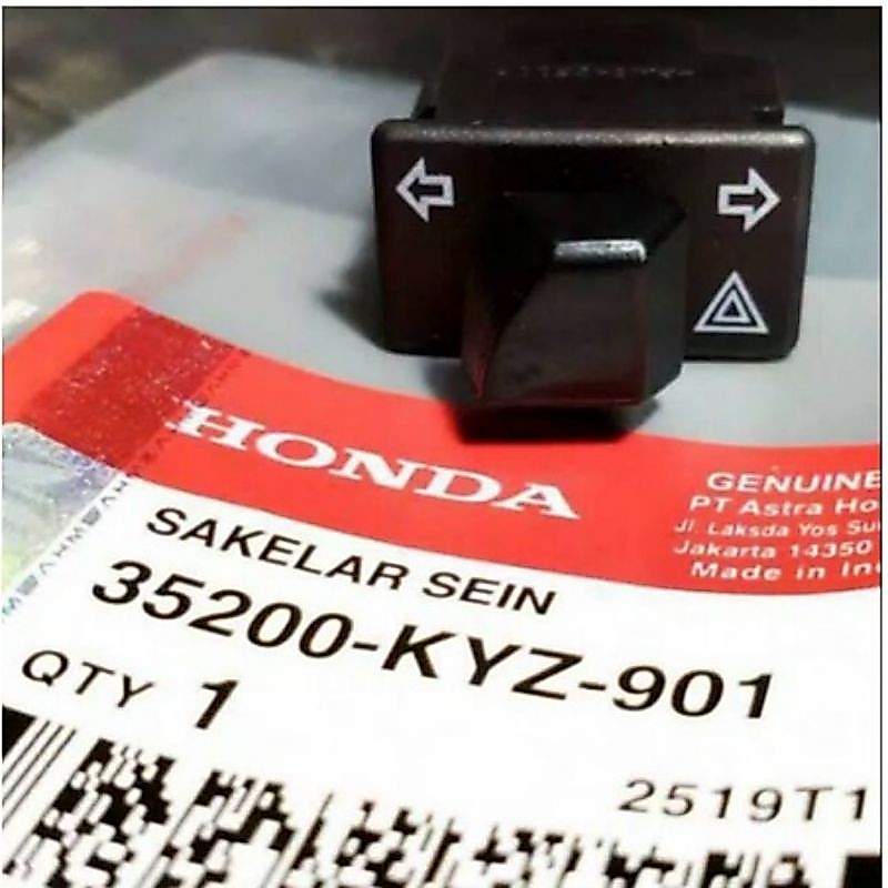 Tombol Saklar Hazard Sen Sein Riting Bahaya Beat Vario Scoopy New