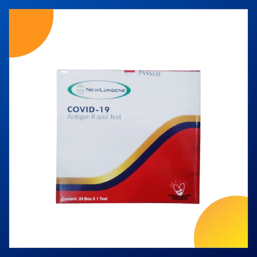 New Lungene Covid-19 Antigen Rapid Test Kit Nasal Box 24 Pcs