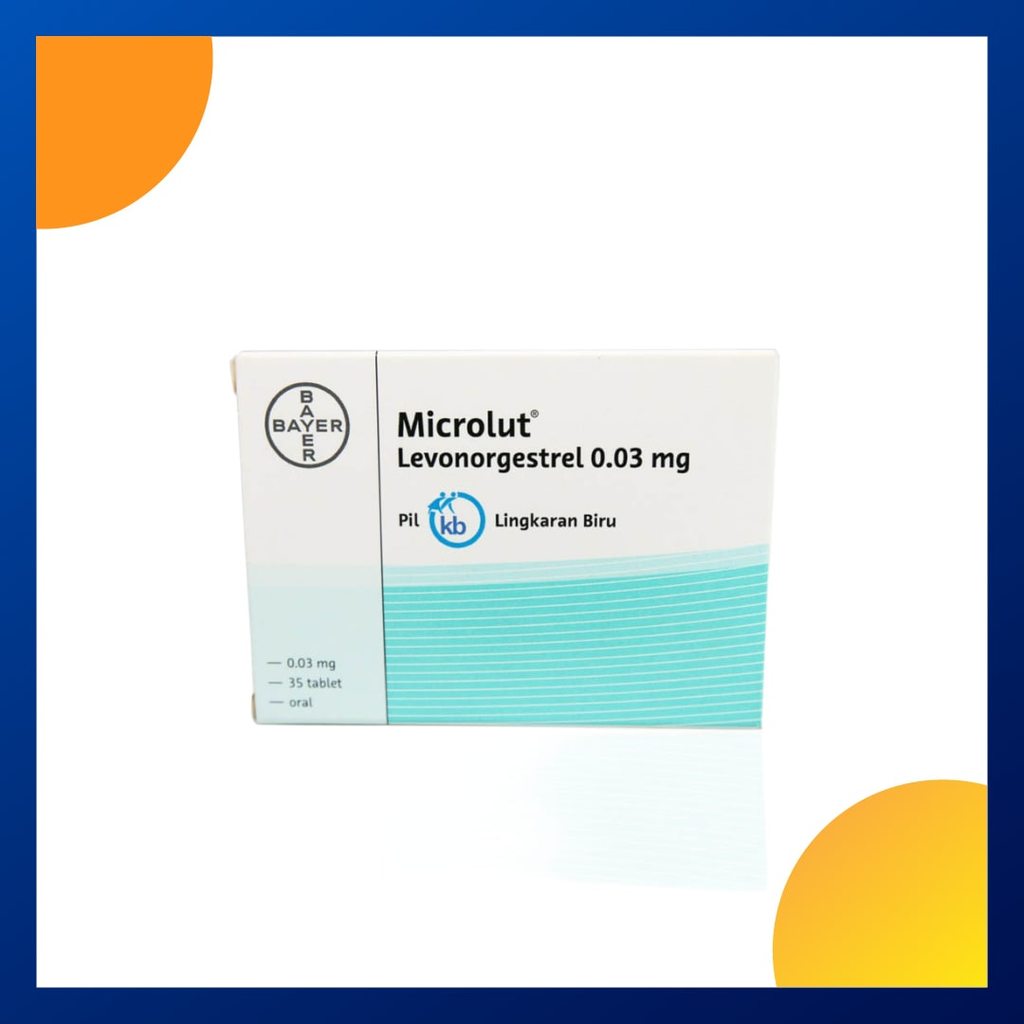 MICROLUT 0.03 MG 1 CALENDER PACK @ 35 TABLET SALUT GULA