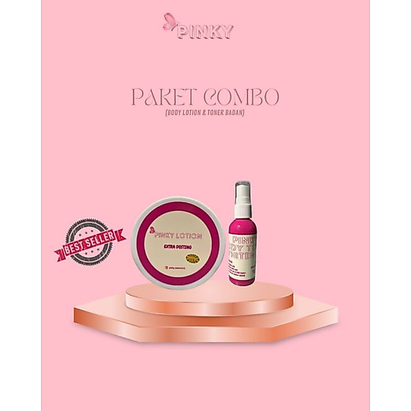 Paket  Combo Pinky Lotion Plus Toner Reseller Soppeng
