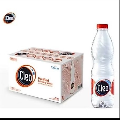 CLEO 550ML - AIR MINUM BOTOL  (1 DUS ISI 24 BOTOL)