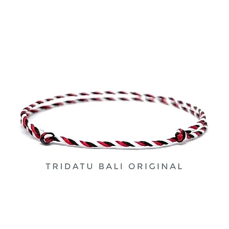 (wk acc) GELANG TRIDATU / GELANG POLOS / GELANG TALI TRIDATU GELANG BALI / Gelang Tridatu Polos / GE