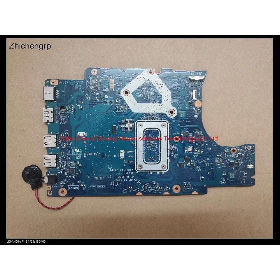 For DELL piron 5565 laptop motherboard BAL23 LA-D804P 0KF2J6 A9-9400 2.4GHz CPU DDR4 Integrated grap