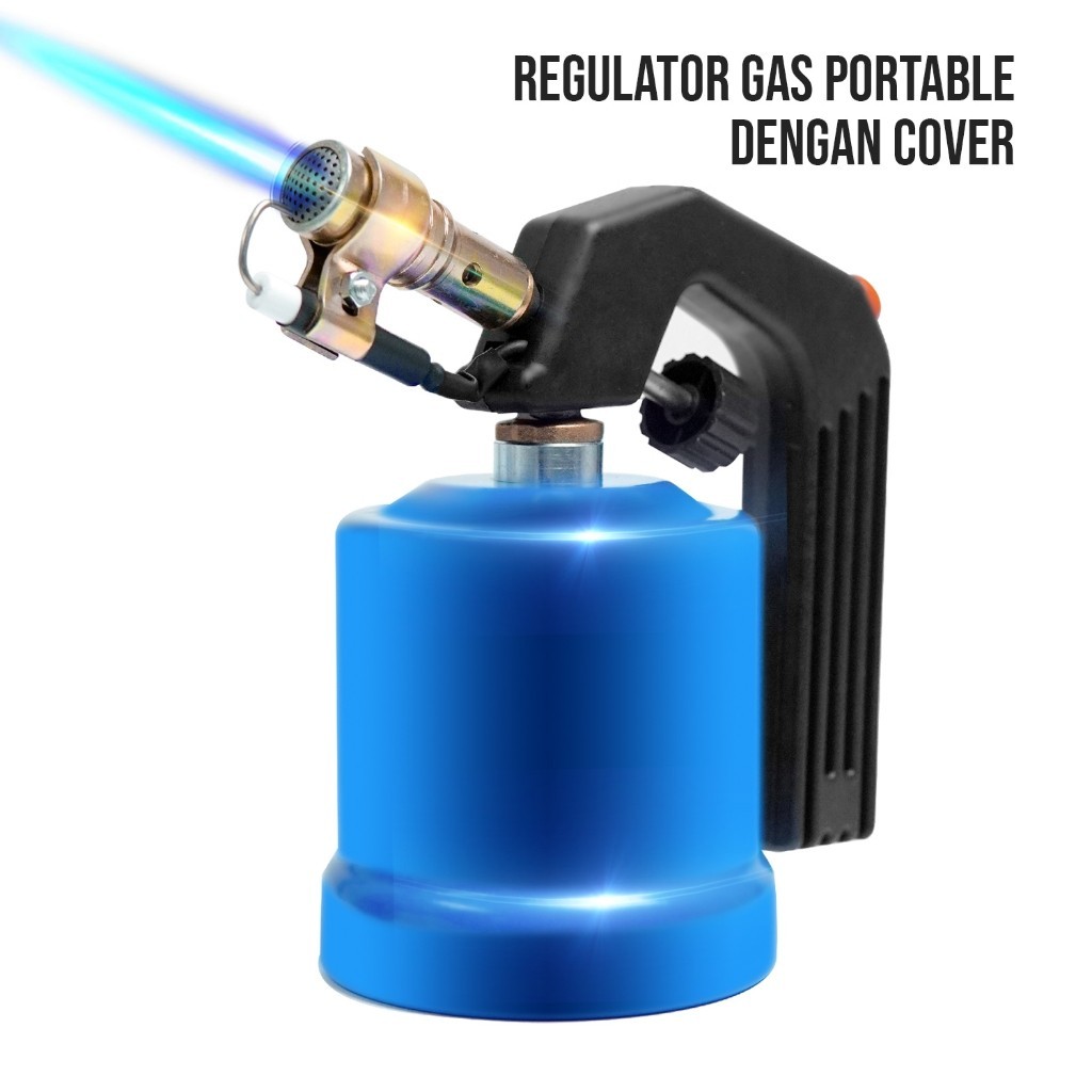 Kepala Regulator Gas Portable dengan Cover- HF-204