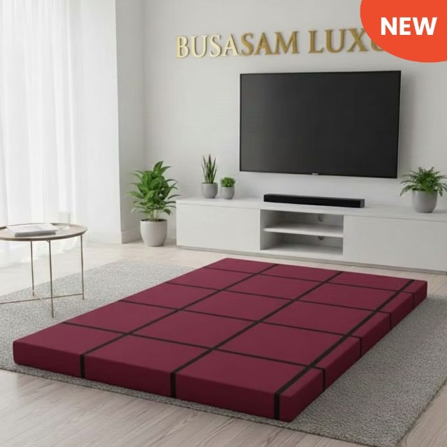 KASUR BUSA TEBAL 5CM KASUR LANTAI KASUR DEPAN TV KASUR SPON MATRAS LANTAI