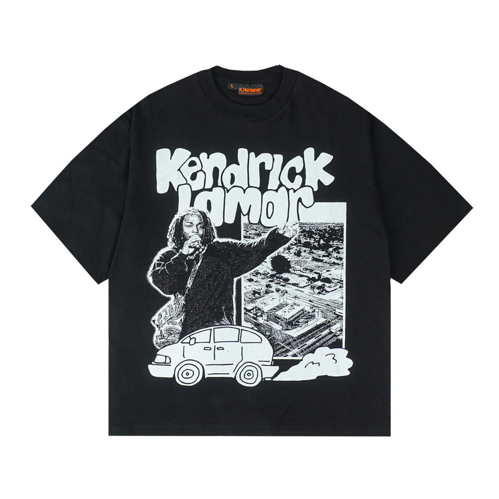 KKONTENER KENDRICK LAMAR RELAXED FIT TSHIRT BLACK Original