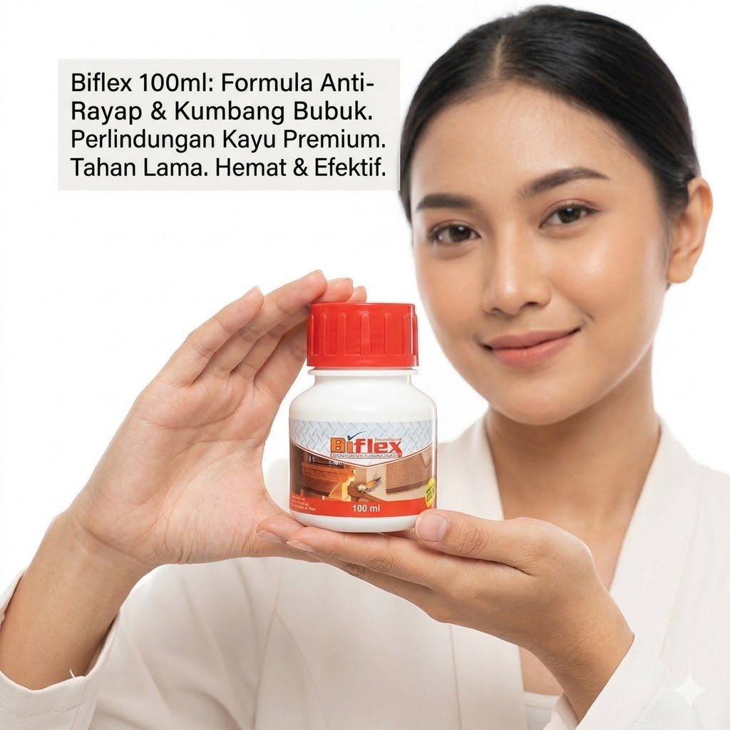 Biflex Termitisida 100 ML Anti Rayap Kumbang Bubuk Obat Kayu Ampuh Cair Perlindungan Furniture Bangu