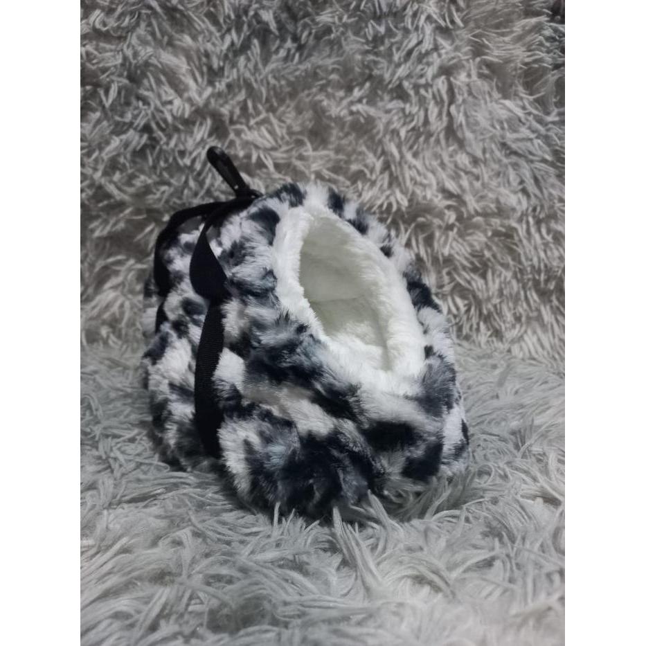 Egg Pouch Sugar Glider Tempat Tidur Sugar Glider Aksesoris - Leopard Putih