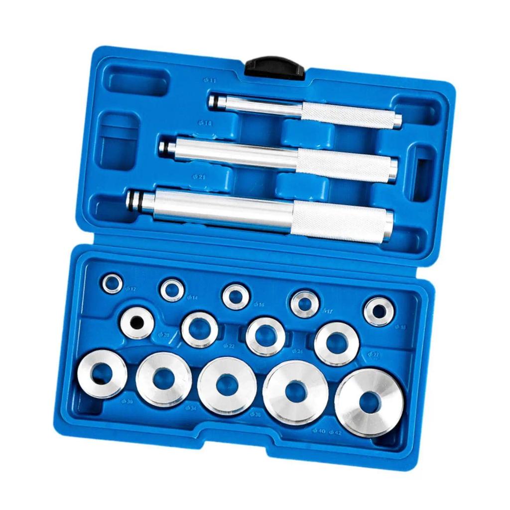17 Pieces Wheel Bearing Press Bearing Race and Seal tall Driver Set