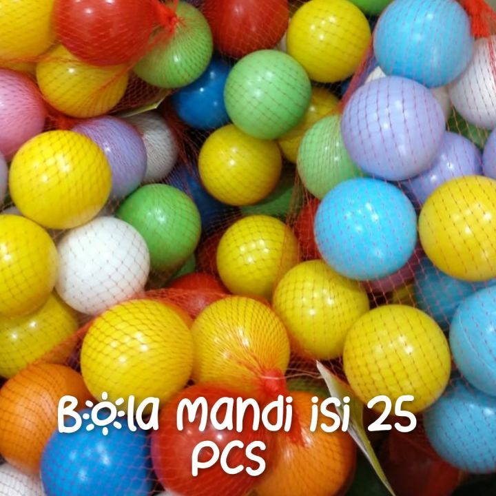 KIOSLAKU - SH25 Mainan Mandi Bola Isi 25 / Mainan Mandi Bola Anak / Mainan Bola Anak