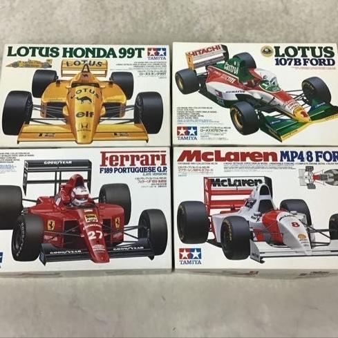 Tamiya Formula 1 Ferrari Lotus Mclaren Set 4pcs Skala 1/20