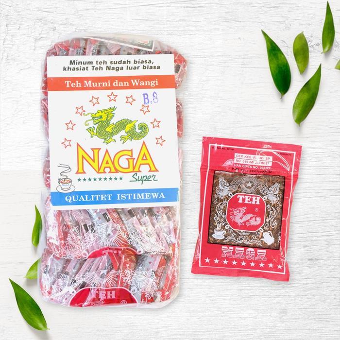 Teh Naga Sachet Plastik Teh Hitam Black Tea Wangi Vanilla Malang