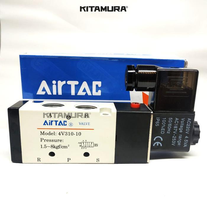 SELENOID VALVE / SOLENOID VALVE AIRTAC 4v310-10 AC 220 / AC 110 - AC 220