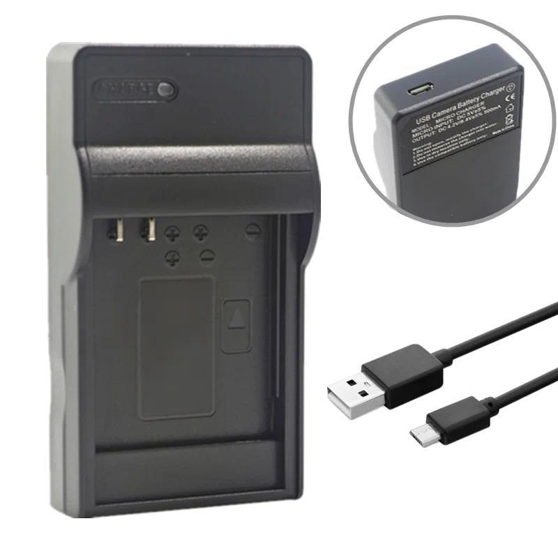 USB Battery Charger for Panasonic CGA-S004 Lumix DMC-FX7 FX2
