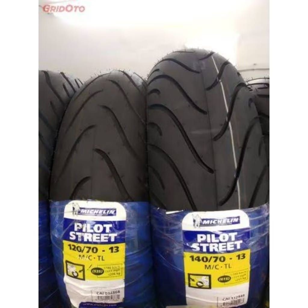 PROMO Sepasang ban nmax ukuran 140/70-120/70- ring13 tubless merk Michelin
