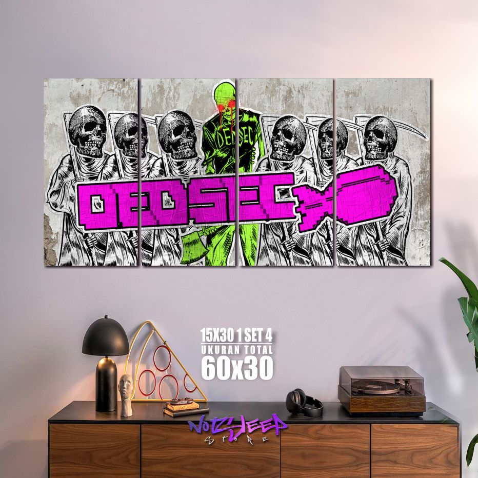 Poster Dinding kayu Album Cover nick fortin - WatchDogs 2 Street Art Watch_Dogs 2 Blind Let's Play