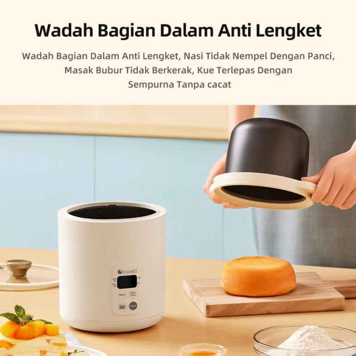 Sale Terbatas Soseki Rice Cooker Mini Elektrik / Rice Cooker Elektrik Anti Lengket