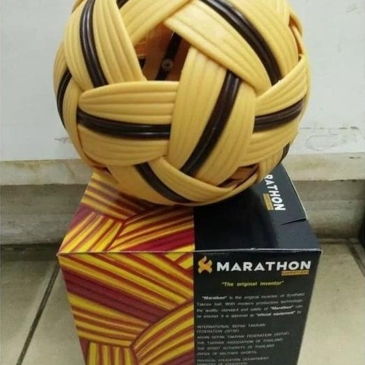 Bola Sepak Takraw Original 301 Thailand - Bola Takraw Marathon 301