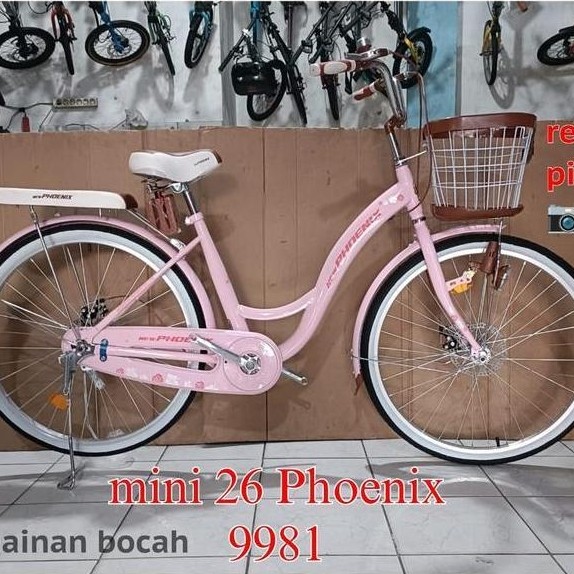 NEW sepeda mini 26 inch phoenix 9918 sepeda mini bonus bel
