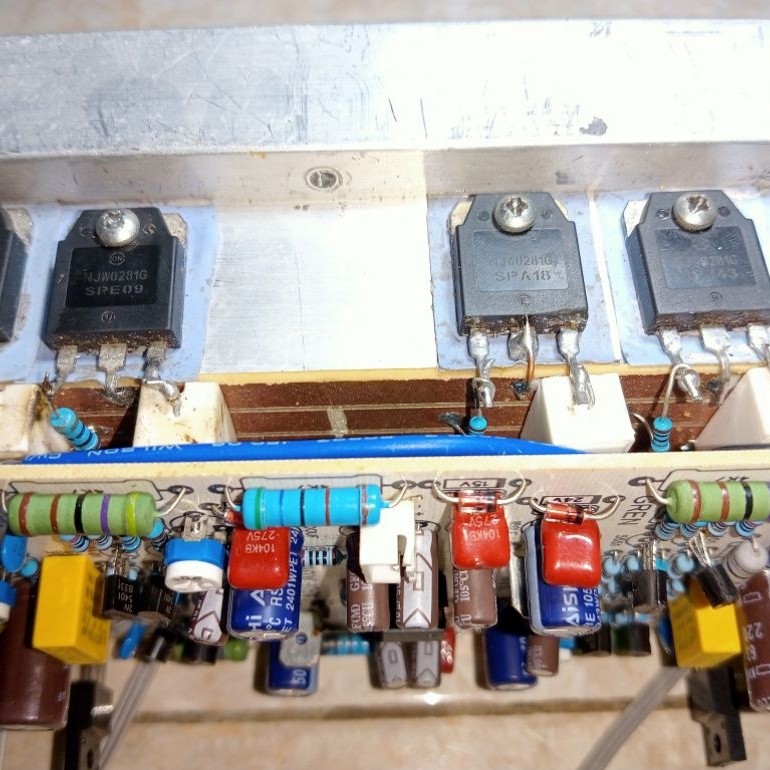 kit amplifier btl 2u 10 set final