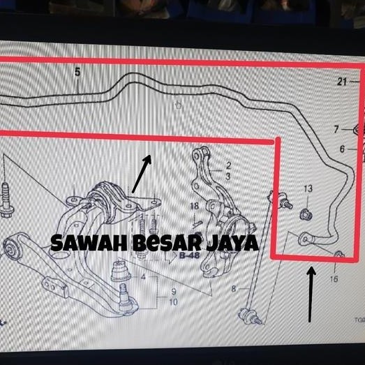 SPRING STABILIZER - BESI LINK STABIL DEPAN HONDA JAZZ S RS GE8 2008 2009 2010 2011 2012 2013