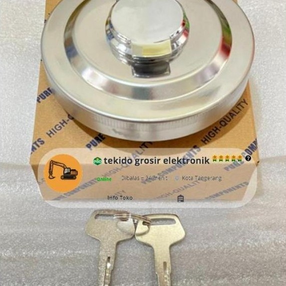 Tutup Tangki Solar Sk200-8 Spare Part Alat Berat Kobelco Terbaik