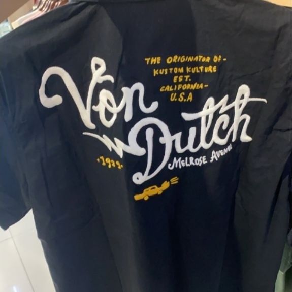 VON DUTCH 1749 WORKSHIRT BLACK