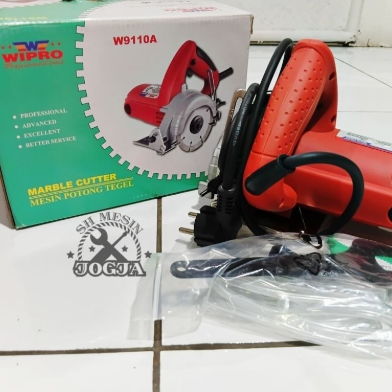 WIPRO Mesin Potong Keramik Marbel Cutter WP9110A Granit Tegel 1300Watt