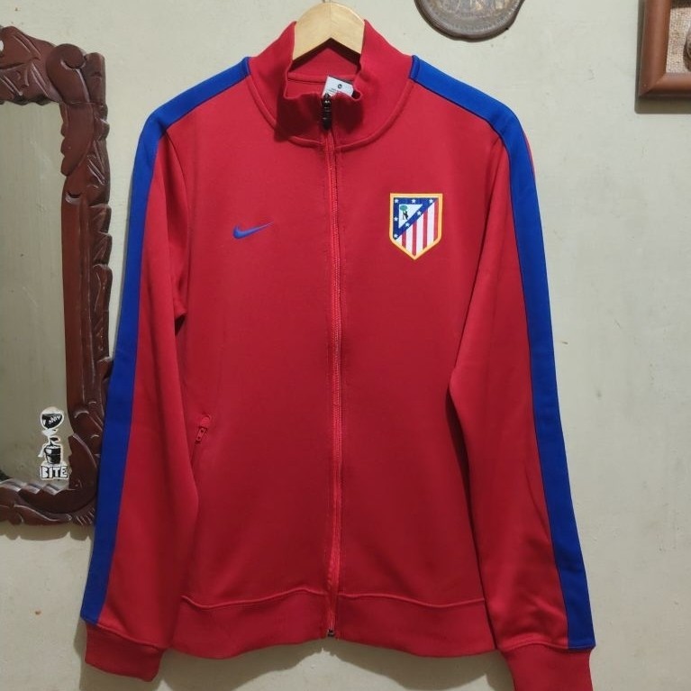 Jaket centang Atletico madrid