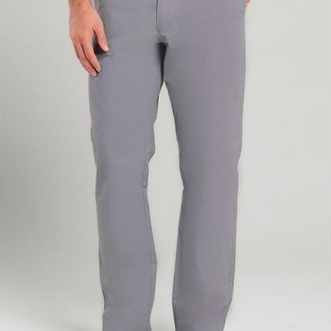ASLI MOC Celana Panjang Chinos Pria Regular Fit Svarga - Grey READY STOCK