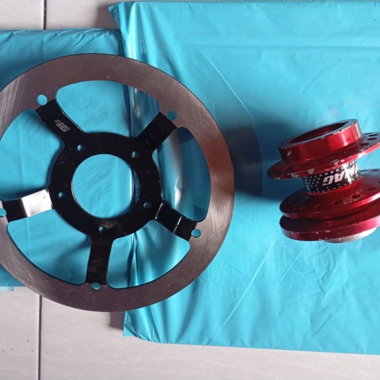 tromol trusty + disk ukuran 220mm pnp supra lama / glpro