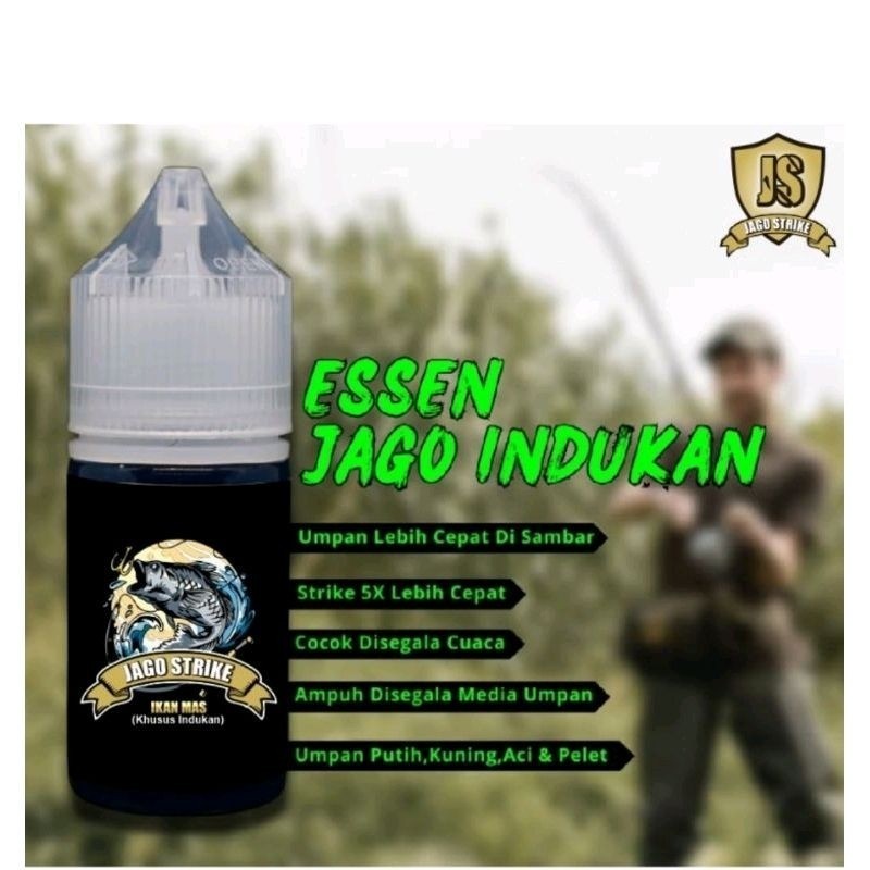 ESSEN JAGO STRIKE KHUSUS INDUKAN IKAN MAS BIANG IMPORT 100%-