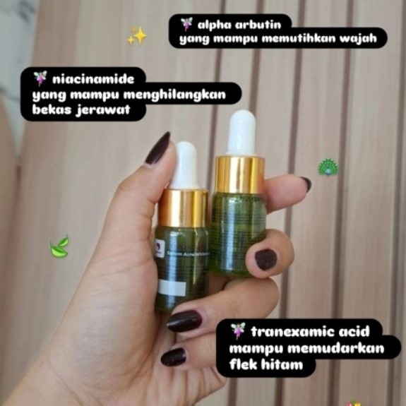 Deswari skincare serum whitening acne serum jerawat Deswari