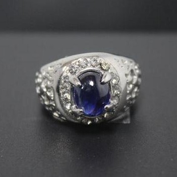 Natular Blue Sapphire Corundum Cabochon 887 - Gt