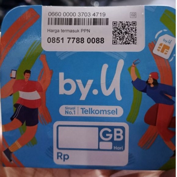 nomor cantik by U, kartu perdana by U, nomor cantik byu, kartu perdana byu cantik, kartu perdana byu
