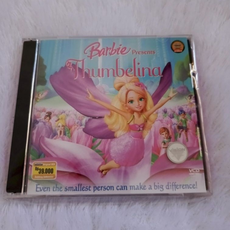 vcd original barbie thumbelina