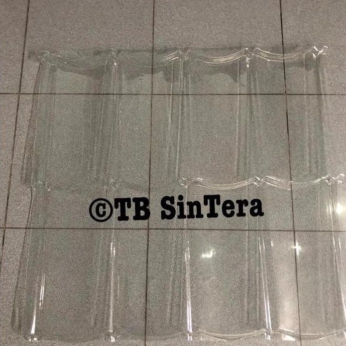 Atap Genteng Metal Transparan 2 X 4 / Genteng Fiber Transparan 2X4