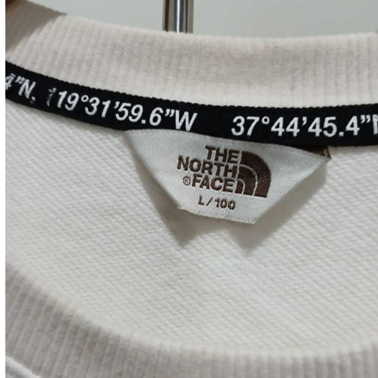 Crewneck second tnf the north face original || size L