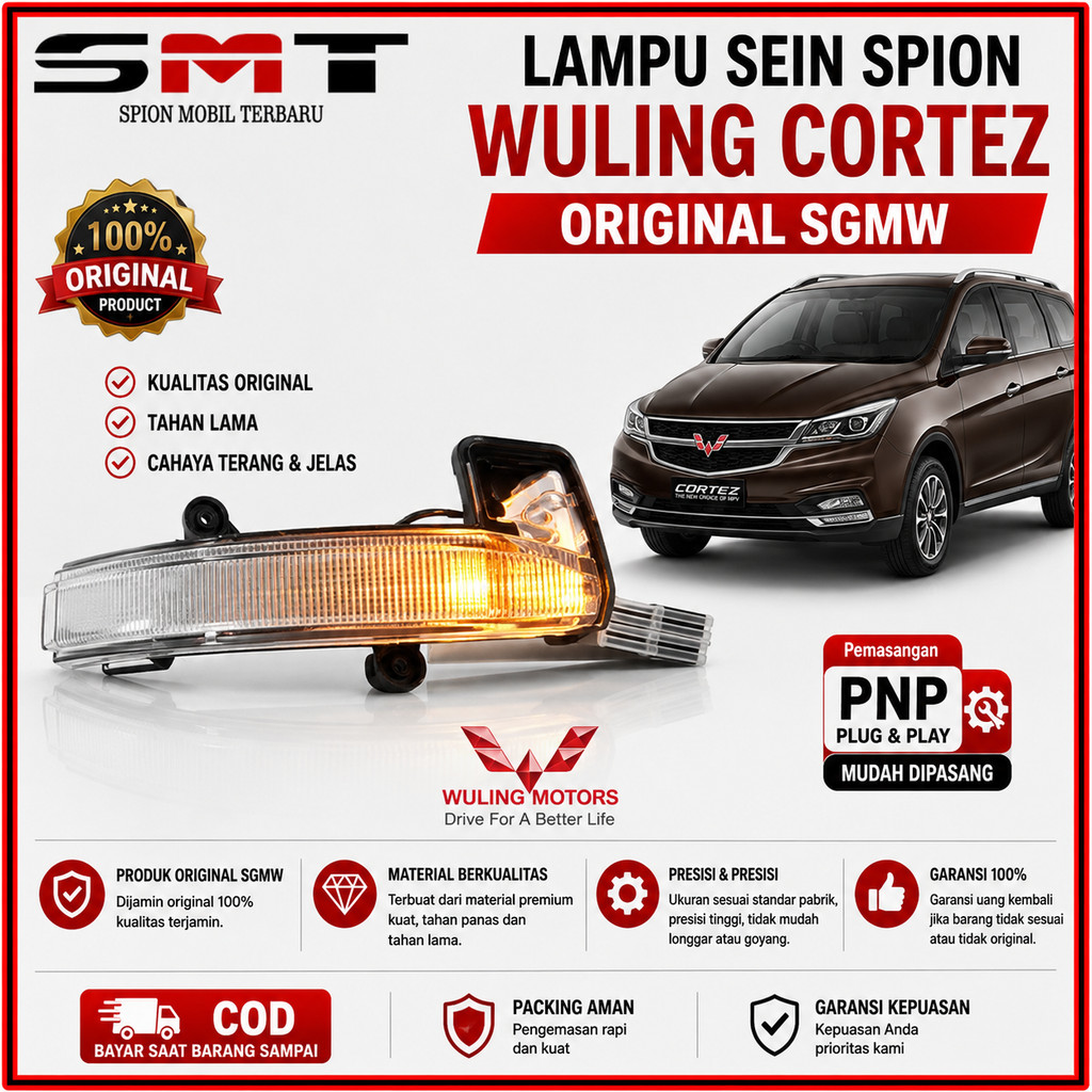 Lampu Sen Spion Wuling Cortez Original Lampu sein riting  Wuling Cortez Original