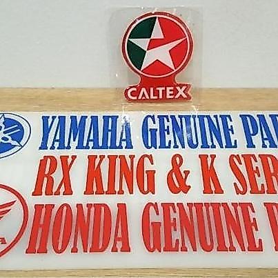 STIKER F1ZR CALTEX