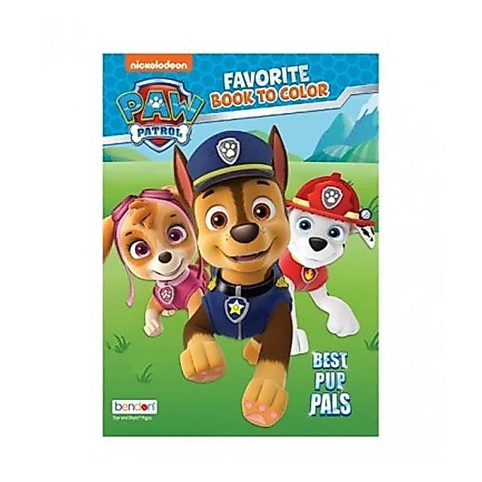 PAW Patrol Favorite Book to Color