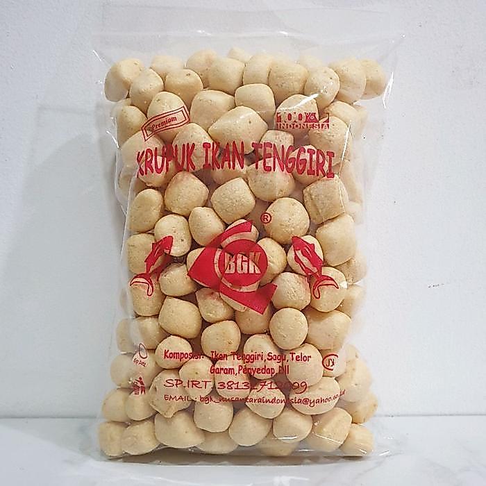 "New" Krupuk Ikan Tenggiri / Krupuk Getas Bangka 1/4Kg 250Gram