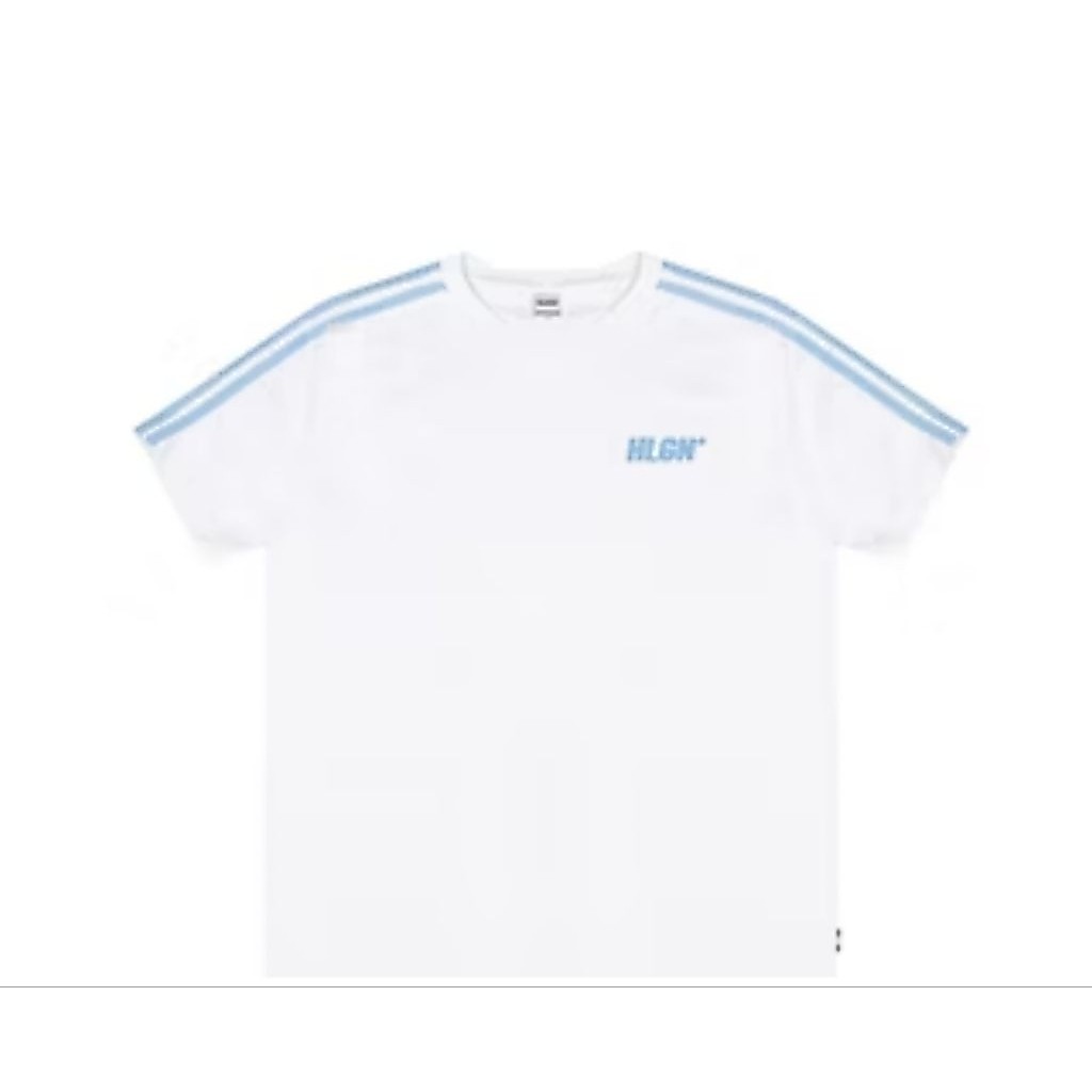 Kaos Hooligans Linea Putih dengan Bahan Cotton Combed Lembut